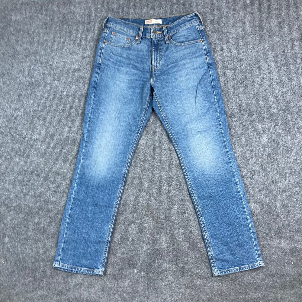 Levi's Jeans Womens Athletic Size‎ 28x30 Blue Straight Leg Faded Wash Denim